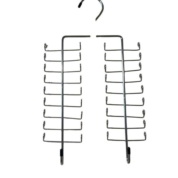 Closet, organizing set of 5 Multipurpose pant, tie, and belt, hangers - Picture 7 of 12